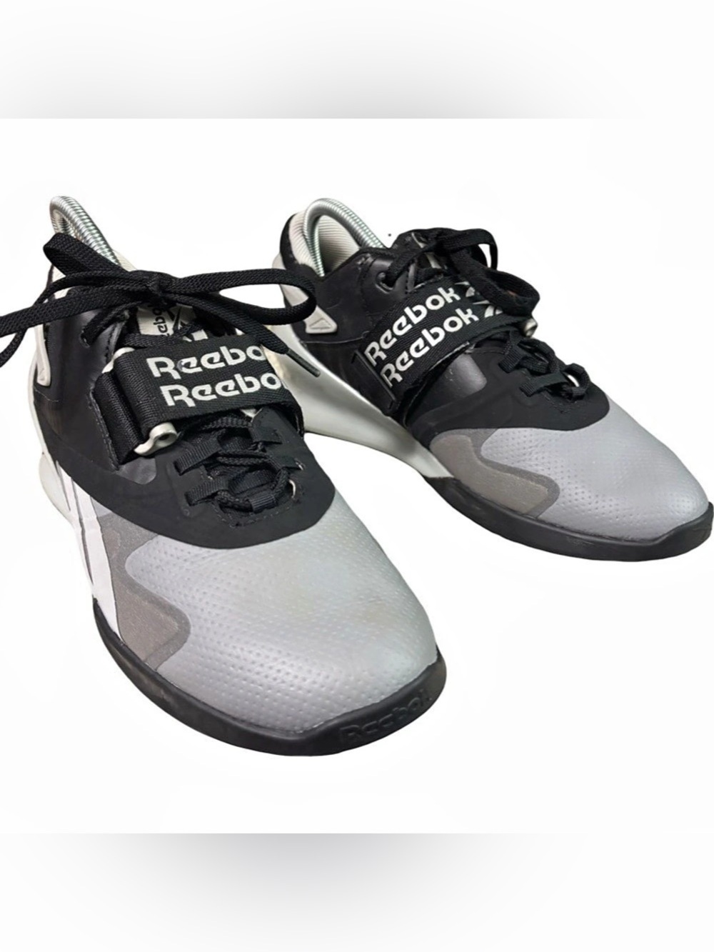 Reebok Legacy Lifter II Weight Lifting 99Shoes Black & Gray US 9